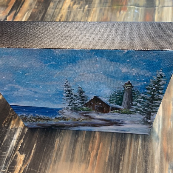 Lighthouse painting standing - Picture 6 of 6